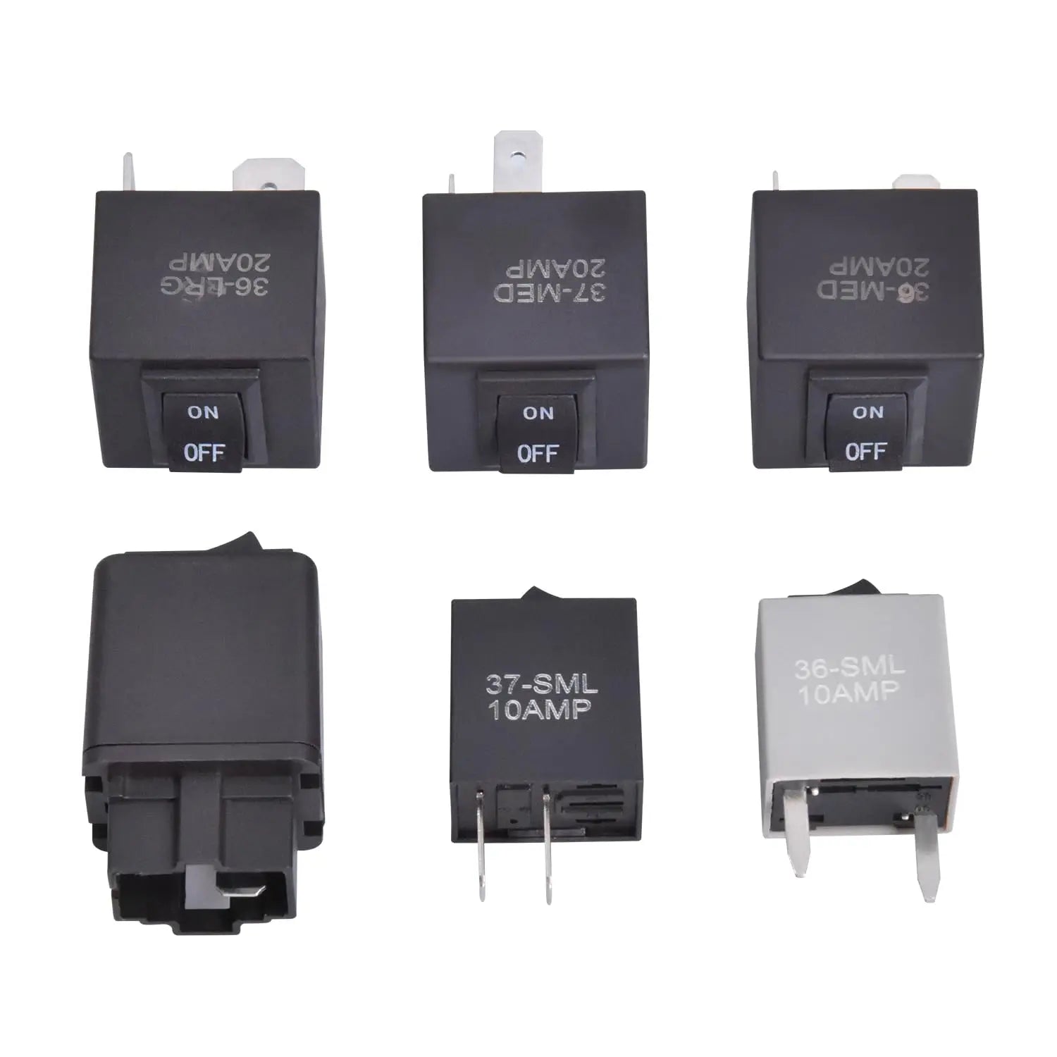 Relay Bypass Switch Kit 9038 Relay Tester Kit Diagnostic Tester Scan Tool & Fuel Pump Relay Bypass Master Kit Replaces 9036 9037