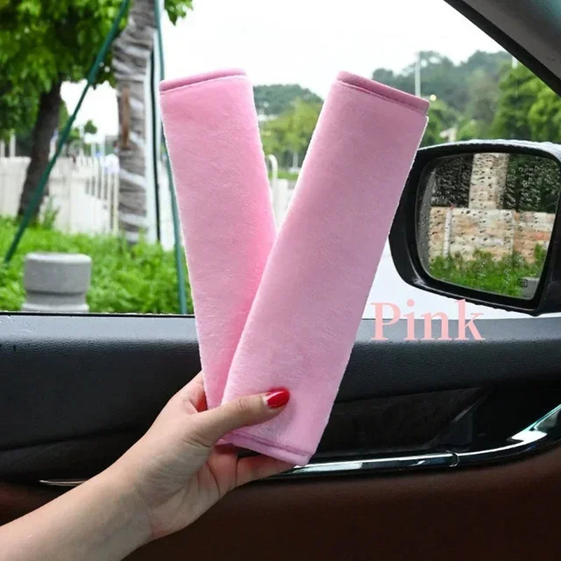 Universal Car Safety Belt Cover Adjustable Seat Belt Cover Shoulder Strap Covers Car Shoulder Protector Pad Auto Accessories