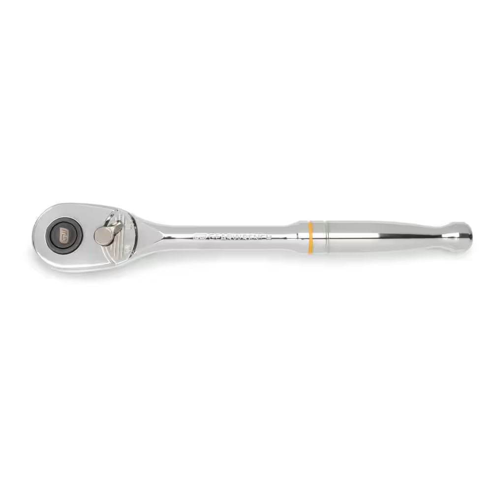 1/2 In. Drive 90-Tooth Quick Release Teardrop Ratchet