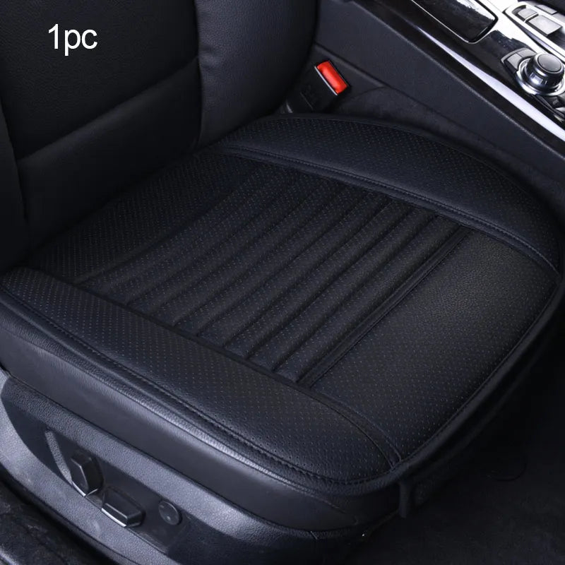 Four Seasons Car Seat Cover PU Leather Cars Seat Cushion Automobiles Seat Protector Universal Car Chair Pad Mat Auto Accessories