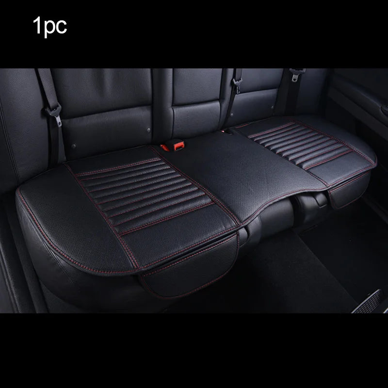 Four Seasons Car Seat Cover PU Leather Cars Seat Cushion Automobiles Seat Protector Universal Car Chair Pad Mat Auto Accessories