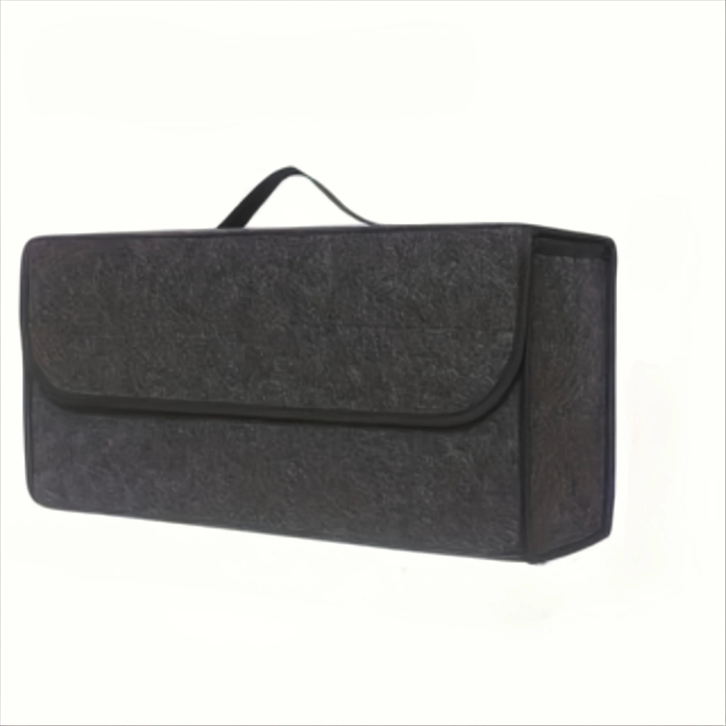 Large Car Trunk Organizer - Storage Bag, Soft Felt Tool Storage Box Auto Accessories