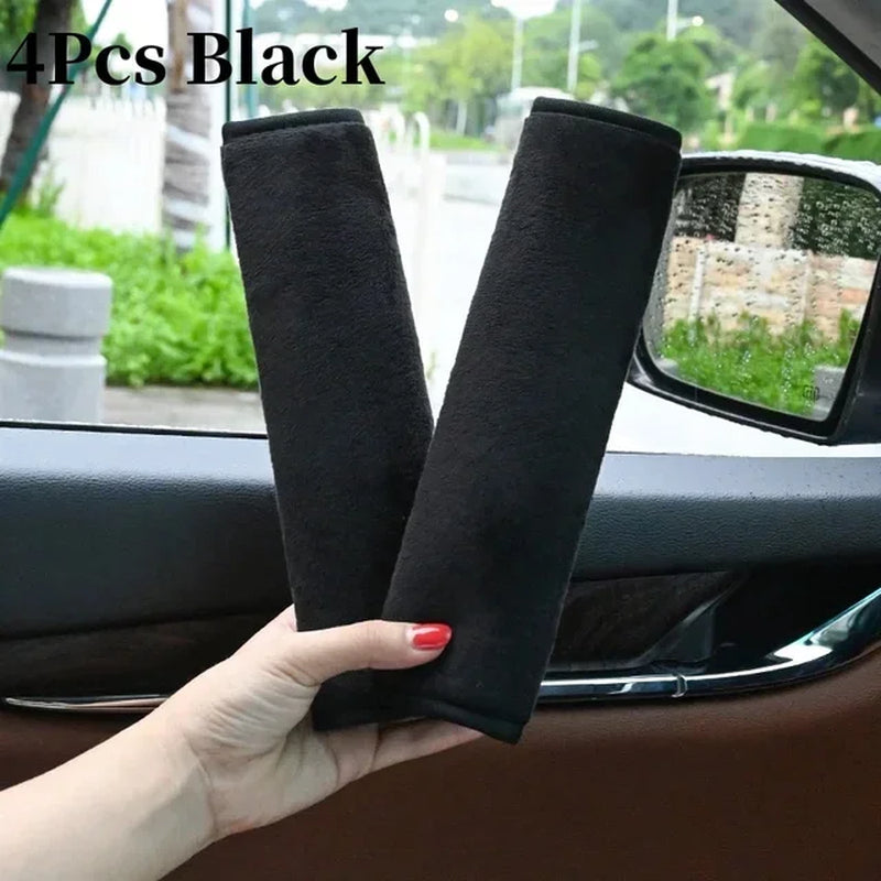 Universal Car Safety Belt Cover Adjustable Seat Belt Cover Shoulder Strap Covers Car Shoulder Protector Pad Auto Accessories