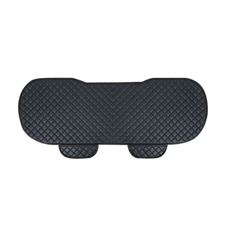 Kcimo Car Seat Covers Set PU Leather Car Seat Protector Interior Auto Seats Cushion Mats Chair Carpet Pads Car Accessories