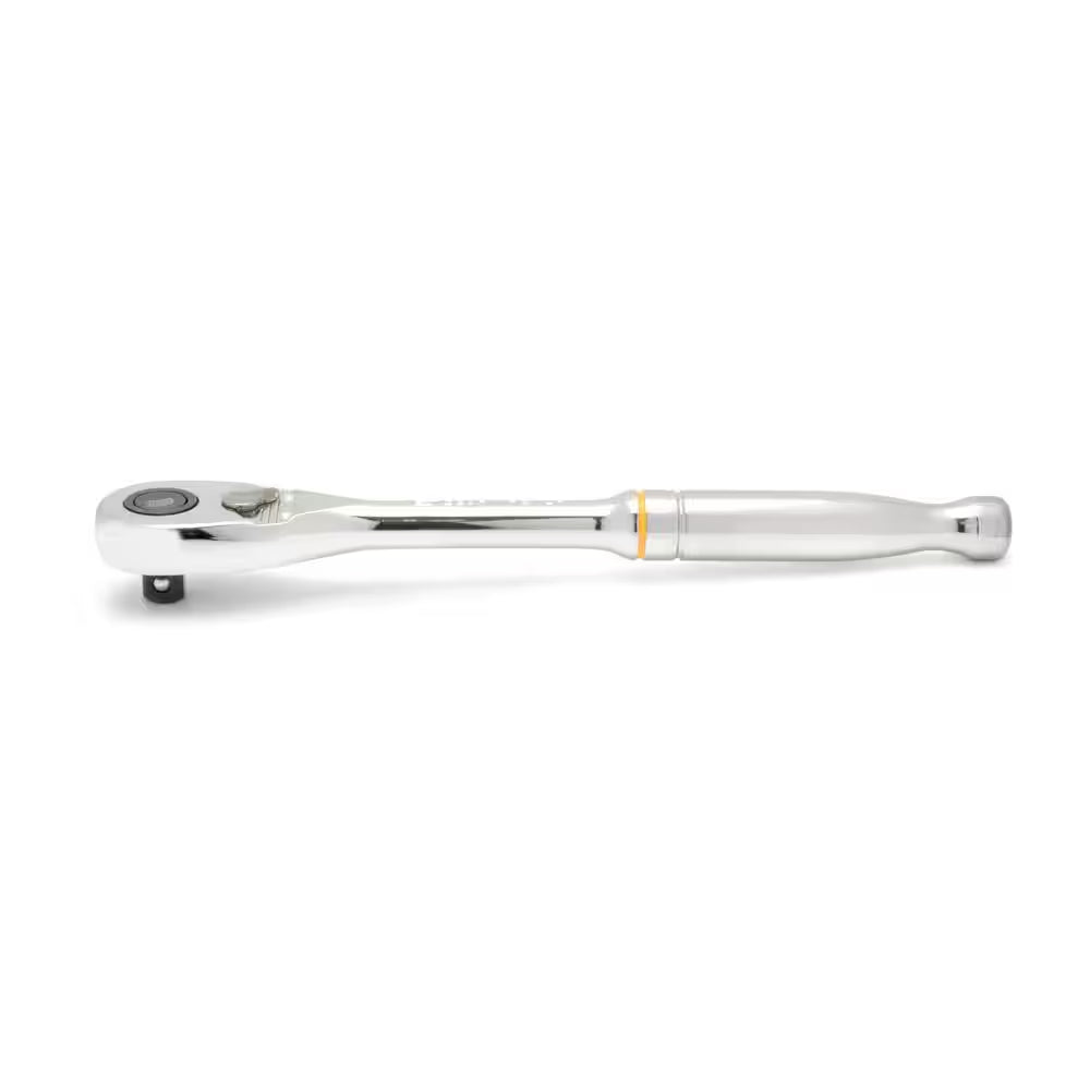 1/4 In., 3/8 In., and 1/2 In. Drive 90-Tooth Quick Release Teardrop Ratchet Set (3-Piece)