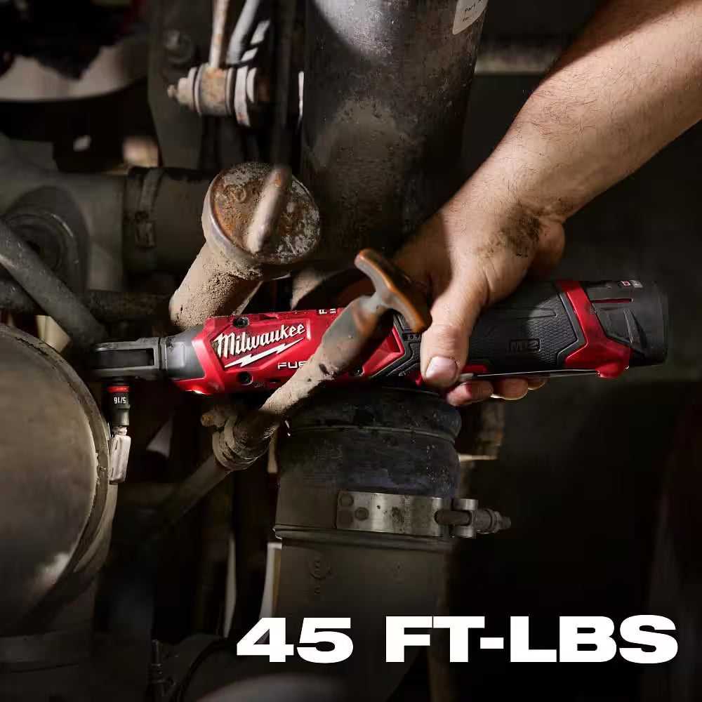 M12 FUEL 12V Lithium-Ion Compact 1/4 In. Cordless Ratchet (Tool-Only)