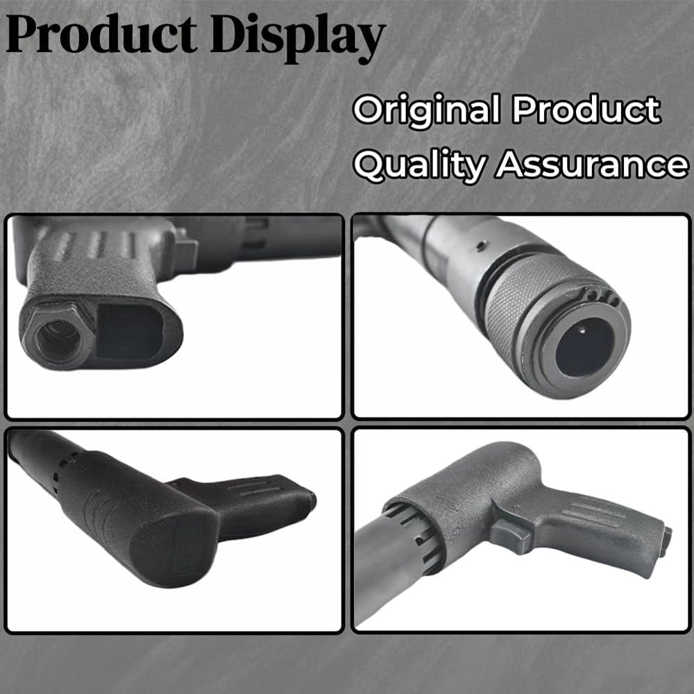 Air Hammer Kit, 2500 BPM Pneumatic Air Hammer with 21PCS Accessories, Tapered Punch, Panel Cutter, Flat Chisel for Automotive Repair, Metal Cutting, Chipping and Demolition