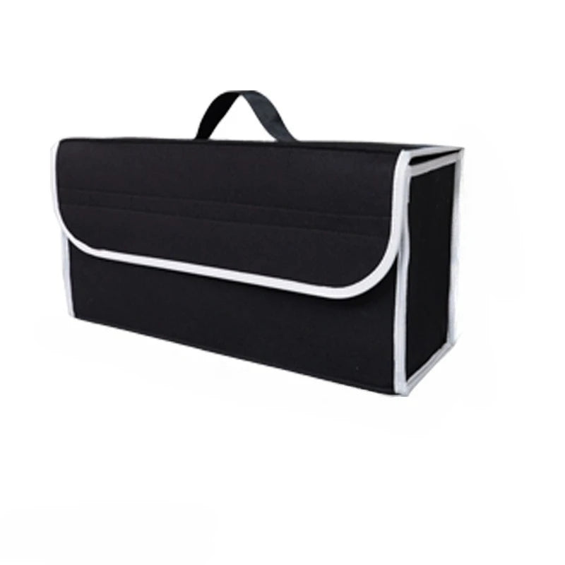 Large Car Trunk Organizer - Storage Bag, Soft Felt Tool Storage Box Auto Accessories