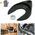 Inner CV Axle Removal Tool 48Mm with Nut, Front Wheel Drive Axle Pulley Attachment, Fits Slide Hammers with 5/8"-18 Threads, CV Joint Axle Removing Tool