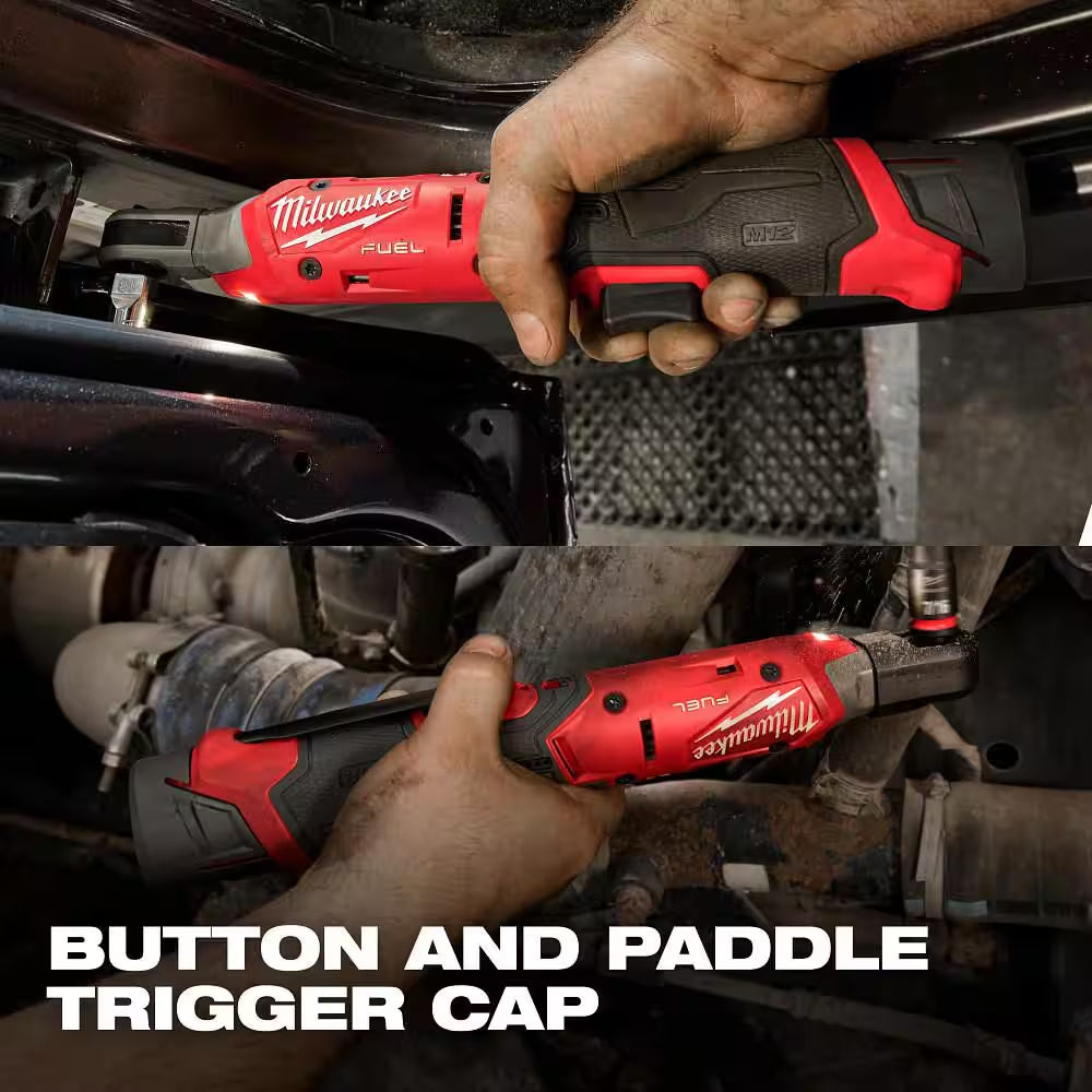 M12 FUEL 12V Lithium-Ion Compact 1/4 In. Cordless Ratchet (Tool-Only)
