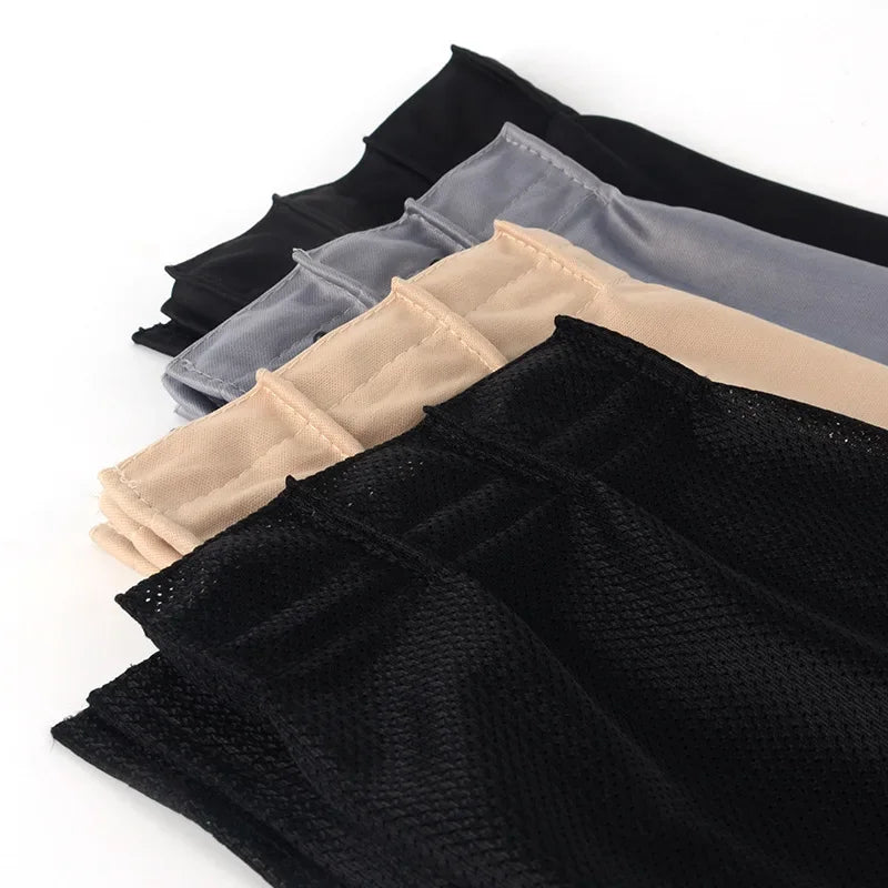 2Pcs 50Cm Car Sun Shade Side Window Curtain Auto Foldable Uv Protection Accessories Black Pure Cloth Auto Accessories