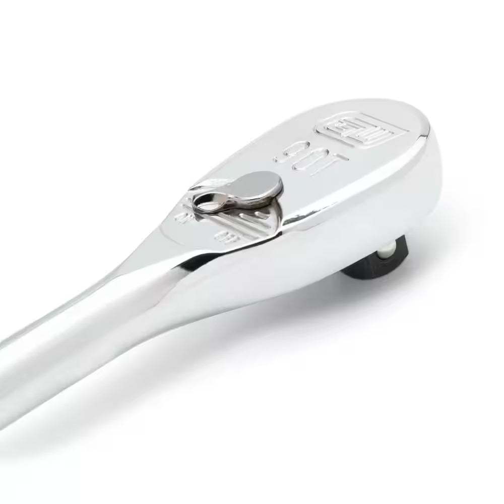 1/2 In. Drive 90-Tooth Long Handle Teardrop Ratchet