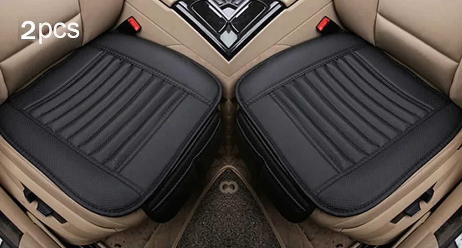Four Seasons Car Seat Cover PU Leather Cars Seat Cushion Automobiles Seat Protector Universal Car Chair Pad Mat Auto Accessories