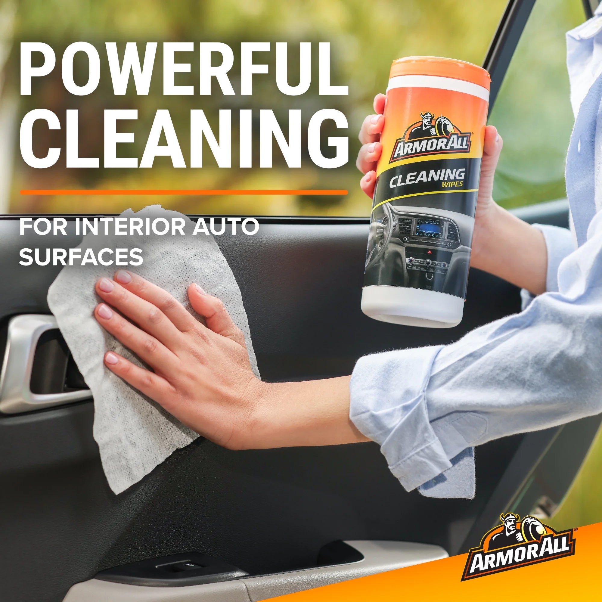 (2 Pack)  Interior Car Cleaning Wipes, 30 Count