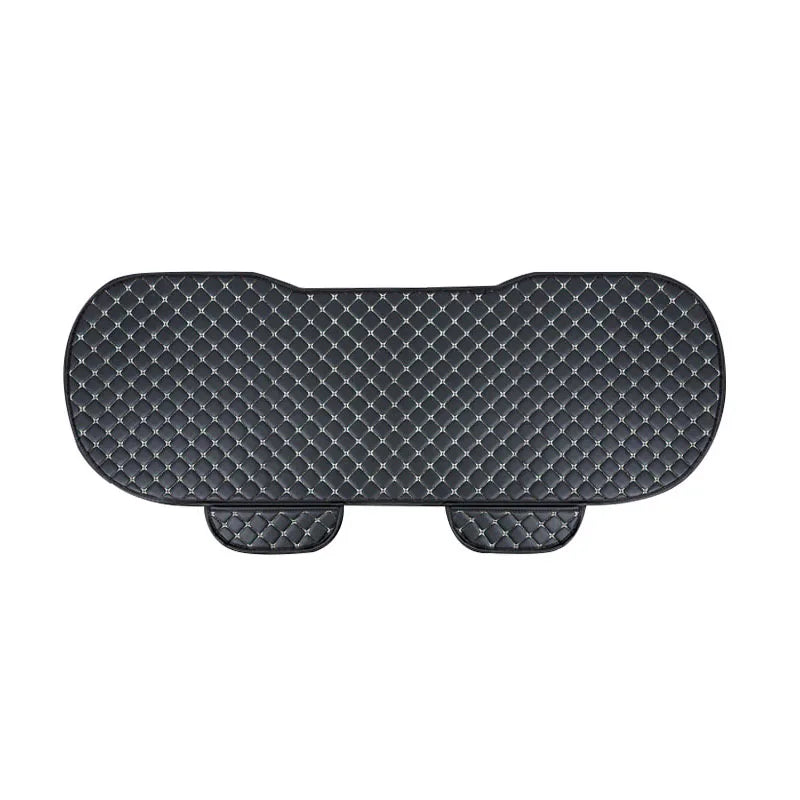 Kcimo Car Seat Covers Set PU Leather Car Seat Protector Interior Auto Seats Cushion Mats Chair Carpet Pads Car Accessories
