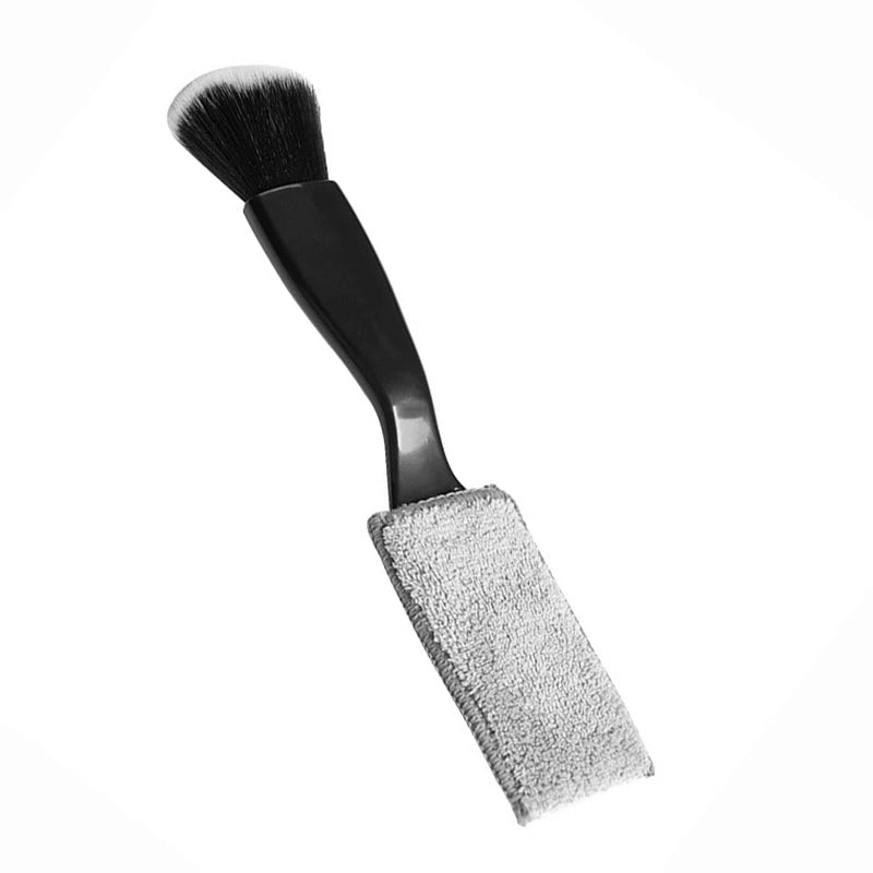 Car Detailing Brush Interior Air Conditioning Outlet Cleaning Brush Dashboard Keyboard Dust Sweeping Tool Auto Accessories