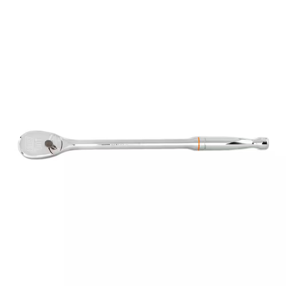 1/2 In. Drive 90-Tooth Long Handle Teardrop Ratchet