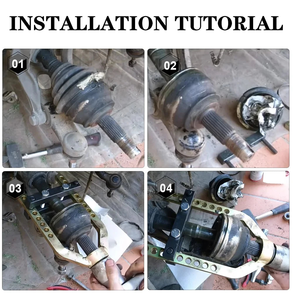 Automobile Transmission Shaft Auto Accessories Universal Separator Disassemble and Repair Components Connector Puller Tool