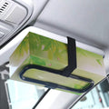 1 PC Auto Accessories Car Sun Visor Tissue Box Holder Paper Towel Napkin Box Cover Seat Back Bracket Portable Car Mount Organizer