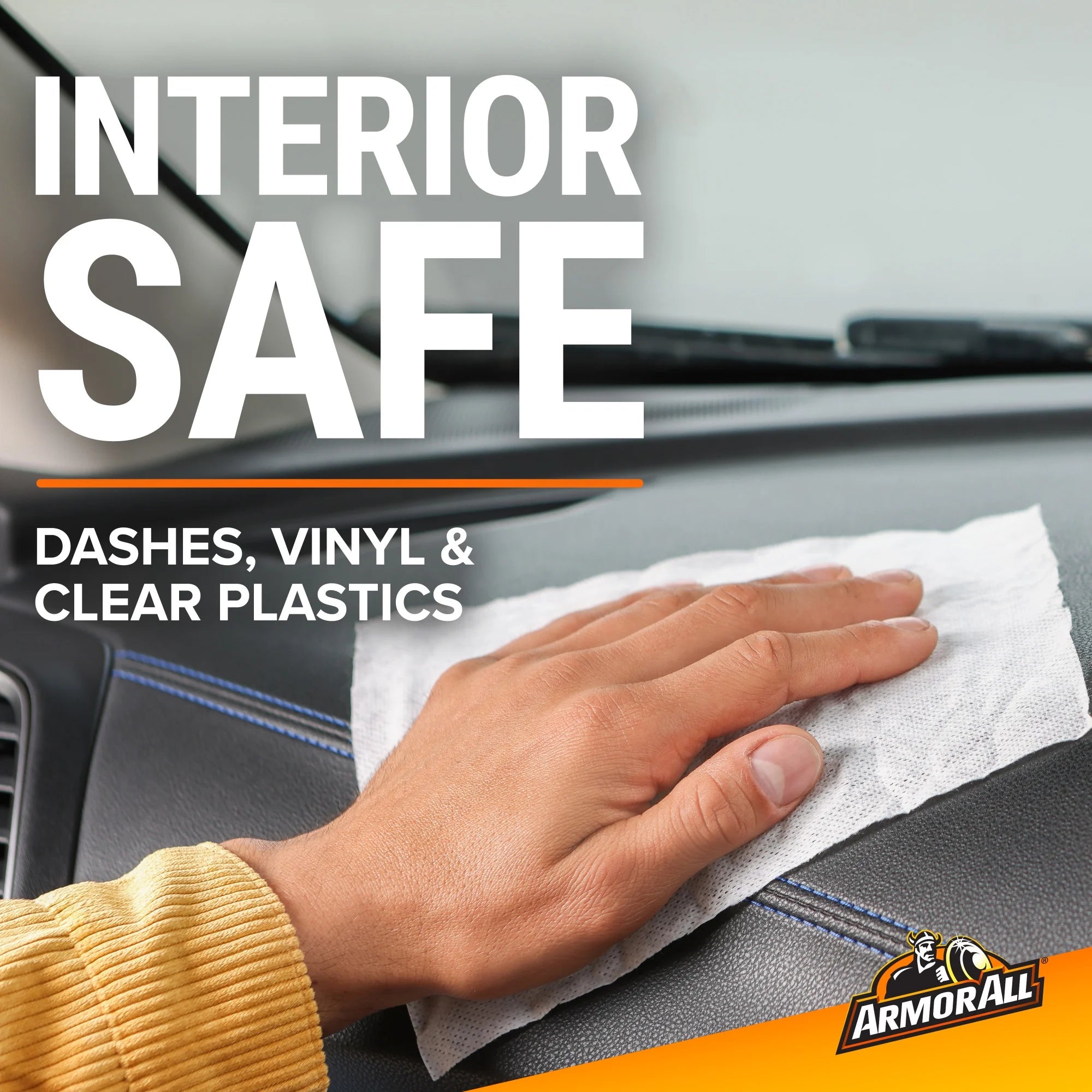 (2 Pack)  Interior Car Cleaning Wipes, 30 Count